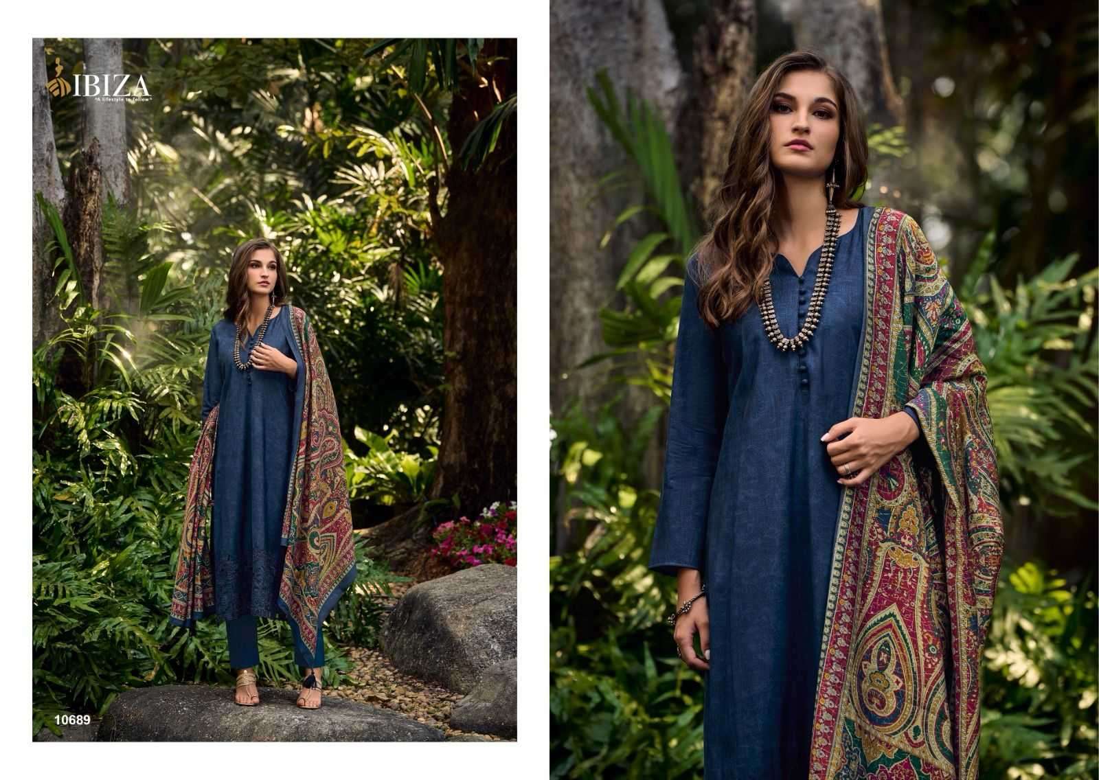 ibiza suit gulistan series 10683-10690 pure muslin suit 