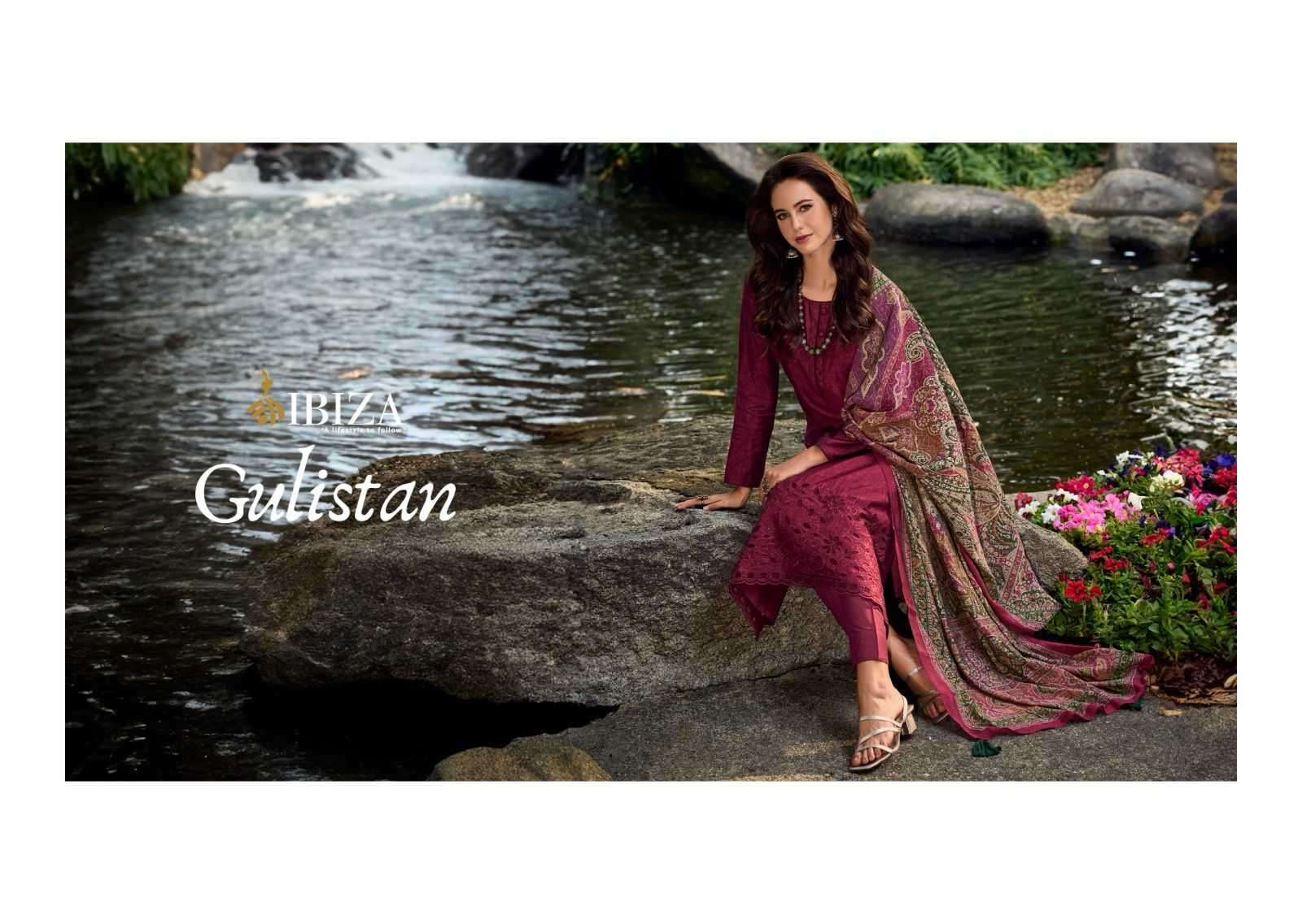 ibiza suit gulistan series 10683-10690 pure muslin suit 