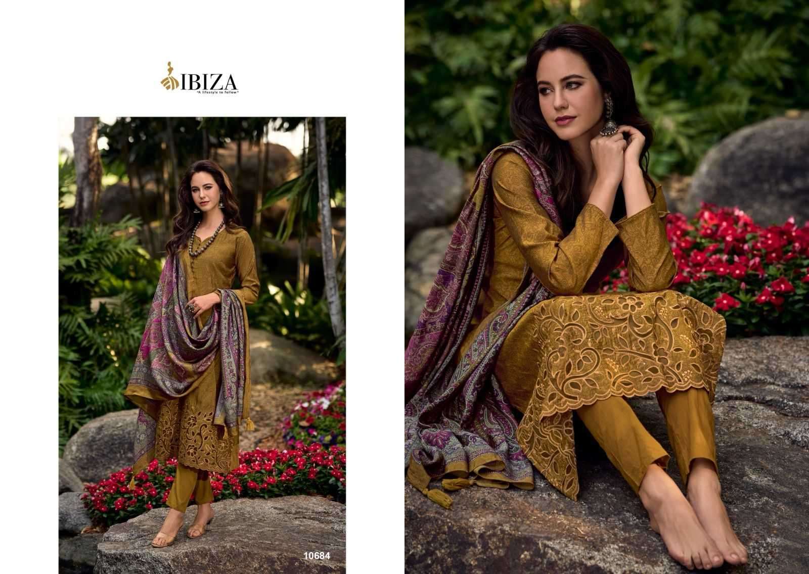 ibiza suit gulistan series 10683-10690 pure muslin suit 