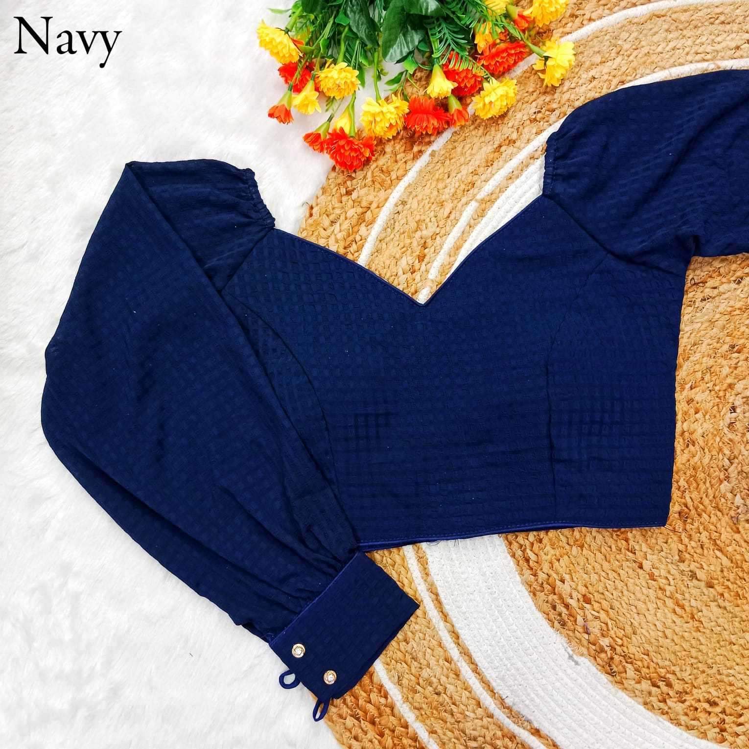 pr citroen part 1 readymade fancy imported georgette blouse catalog