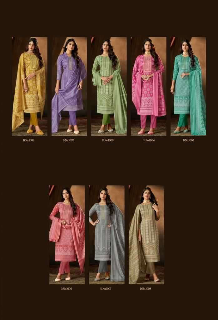 roli moli muskan vol 1 series 1001-1008 soft linen cotton suit 