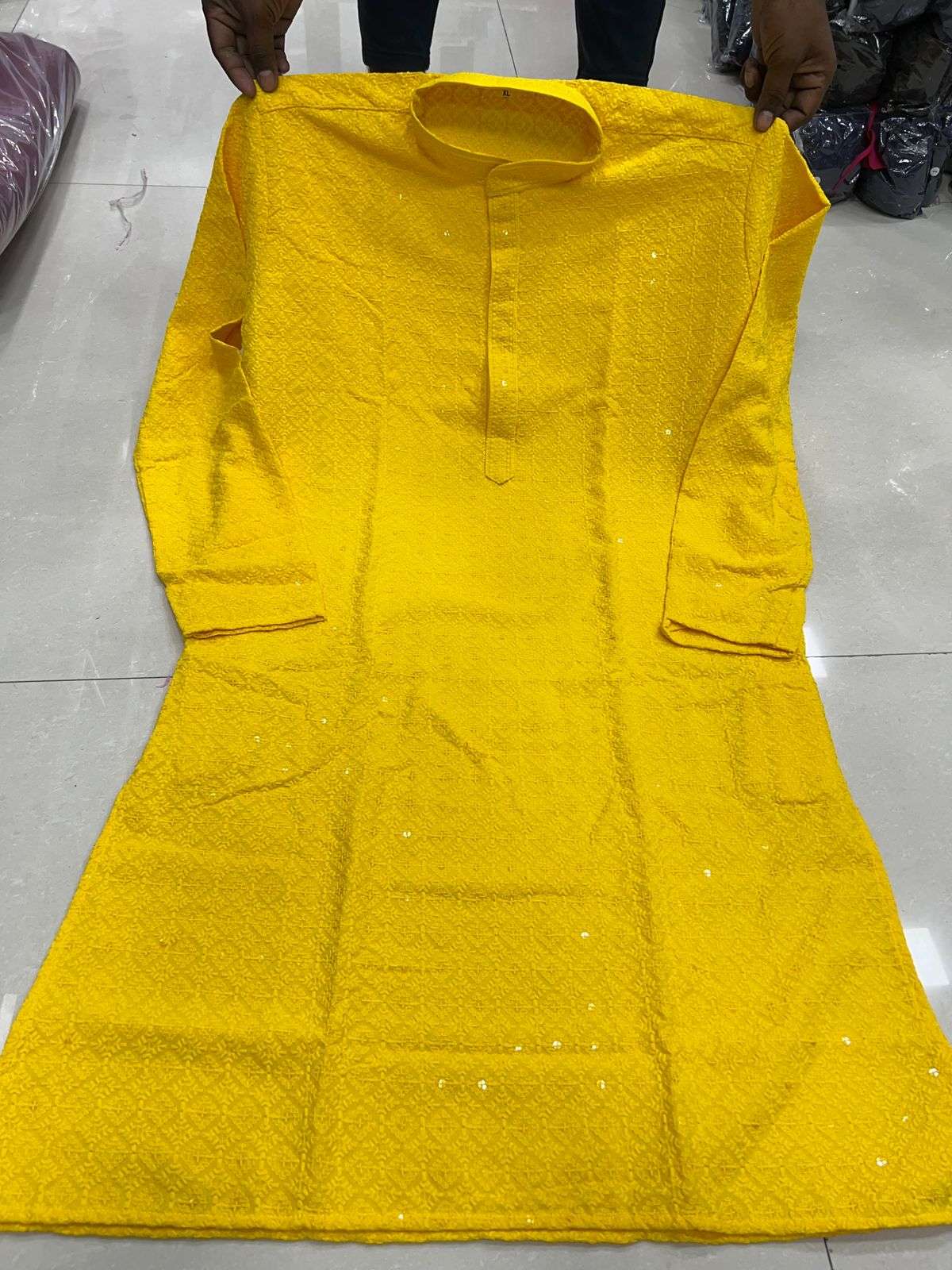 wedding special 14 Kg Heavy Rayon Work Chikan Work Kurta for all Beautiful Occasions