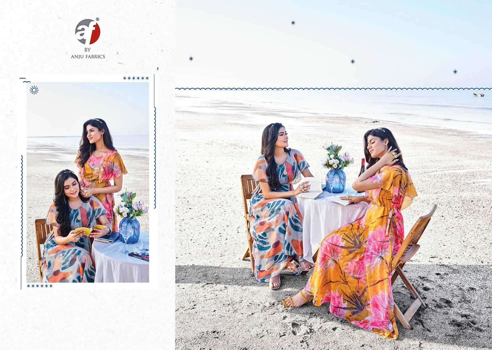 anju fab coral charm vol 4 series 3521-3526 viscose premium kurti 