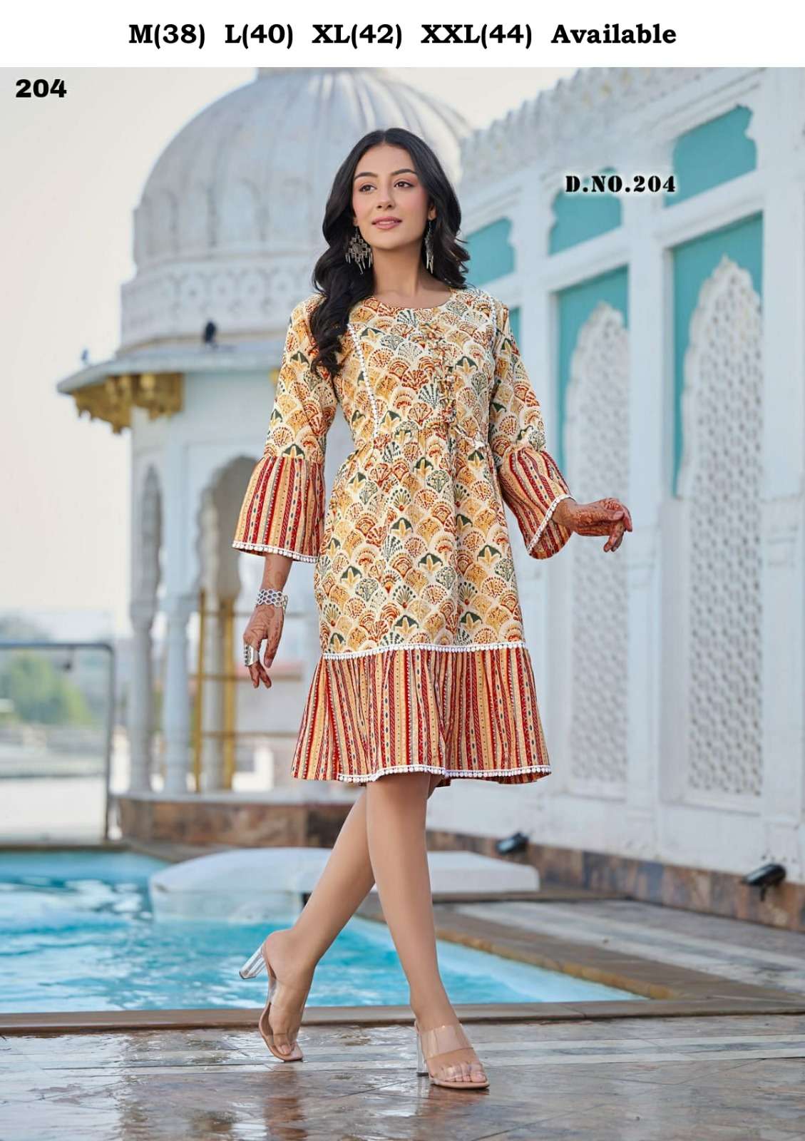 Kurta Sets & Suits | Fusion Brand Kurti With Gocolors Leggings Combo  (Without Tag) Only Small Size Available | Freeup