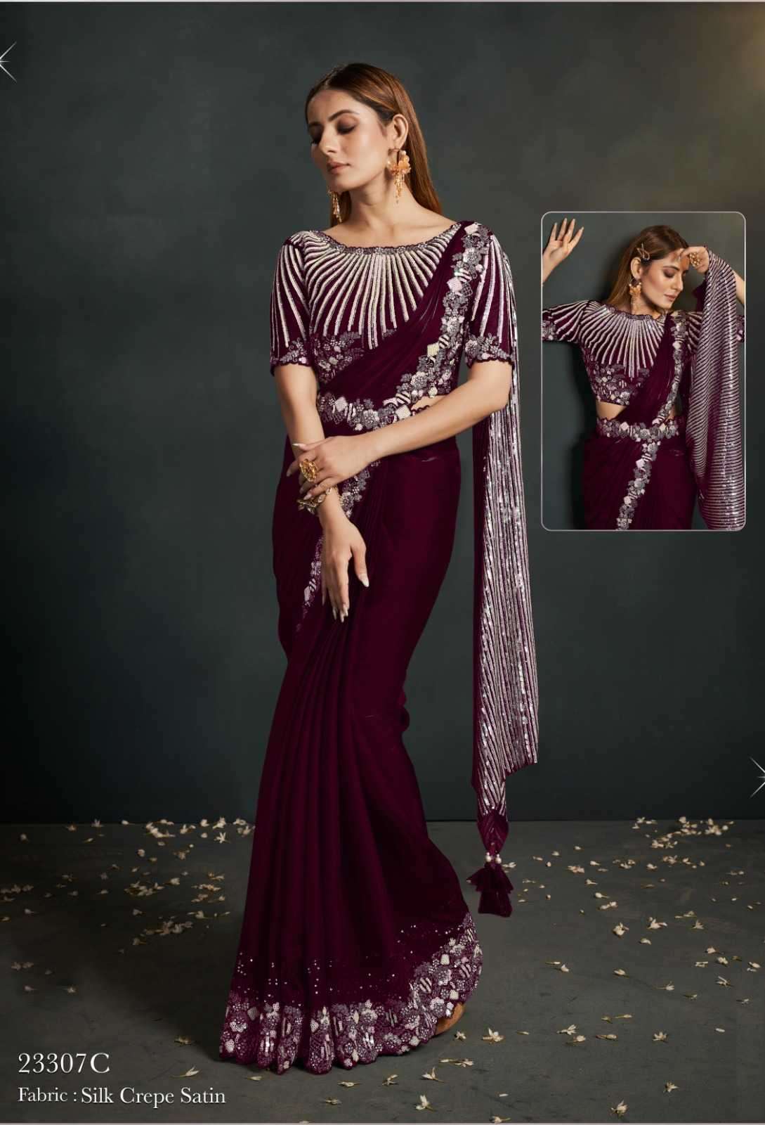 mahotsav mohmanthan 23300 new addition color silk saree