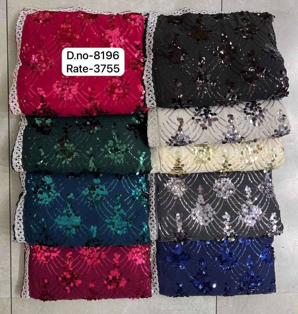 pr 8196 bridal wear brand new sequence work sarees supplier