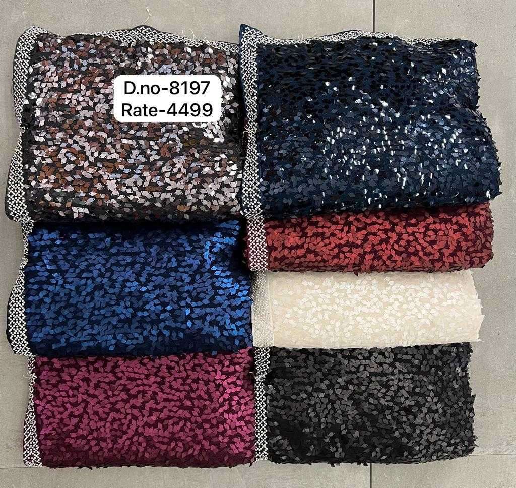 pr 8197 bridal wear brand new sequence work sarees supplier