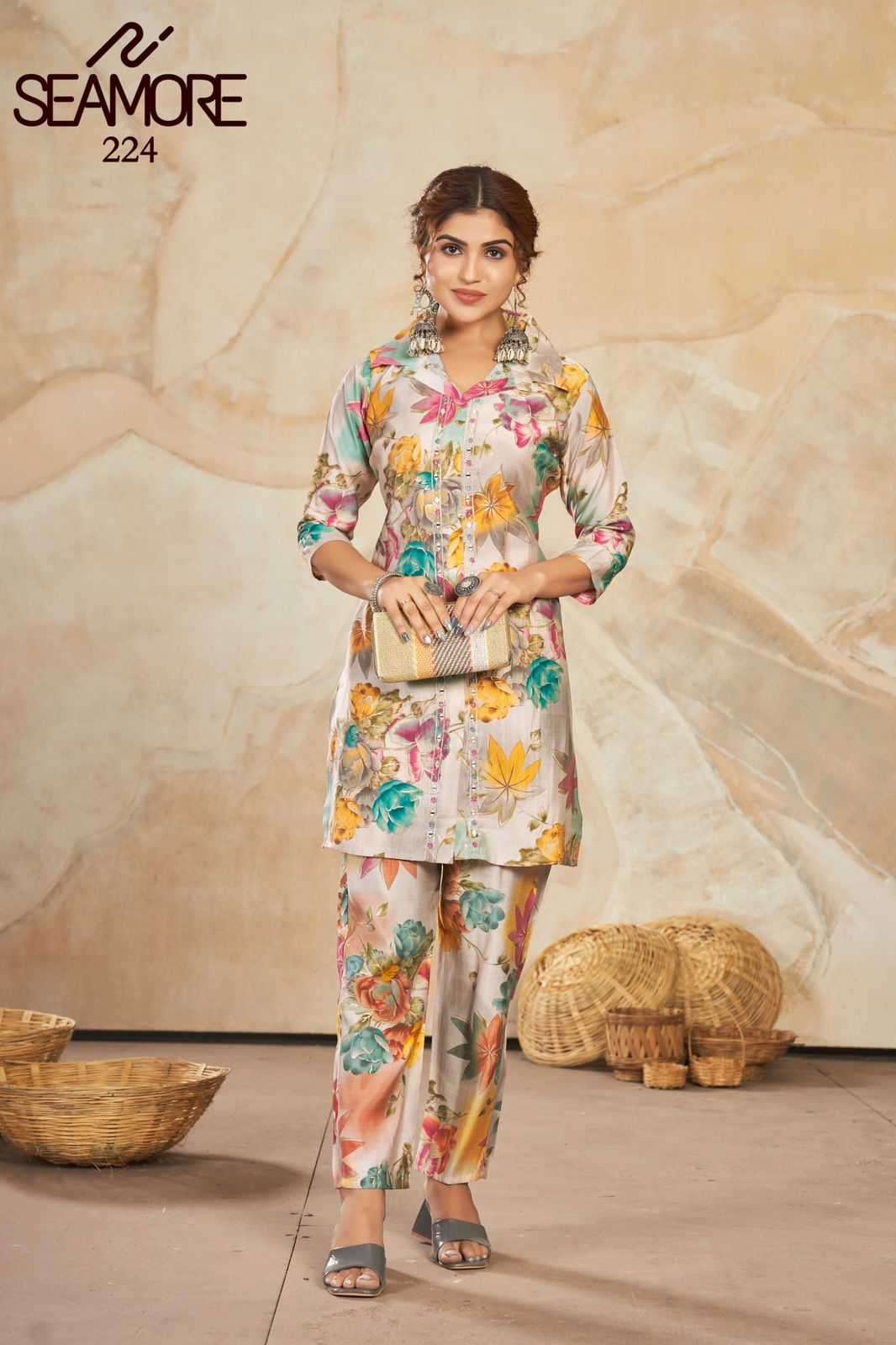 seamore super single 224 modal Viscose Cords Set