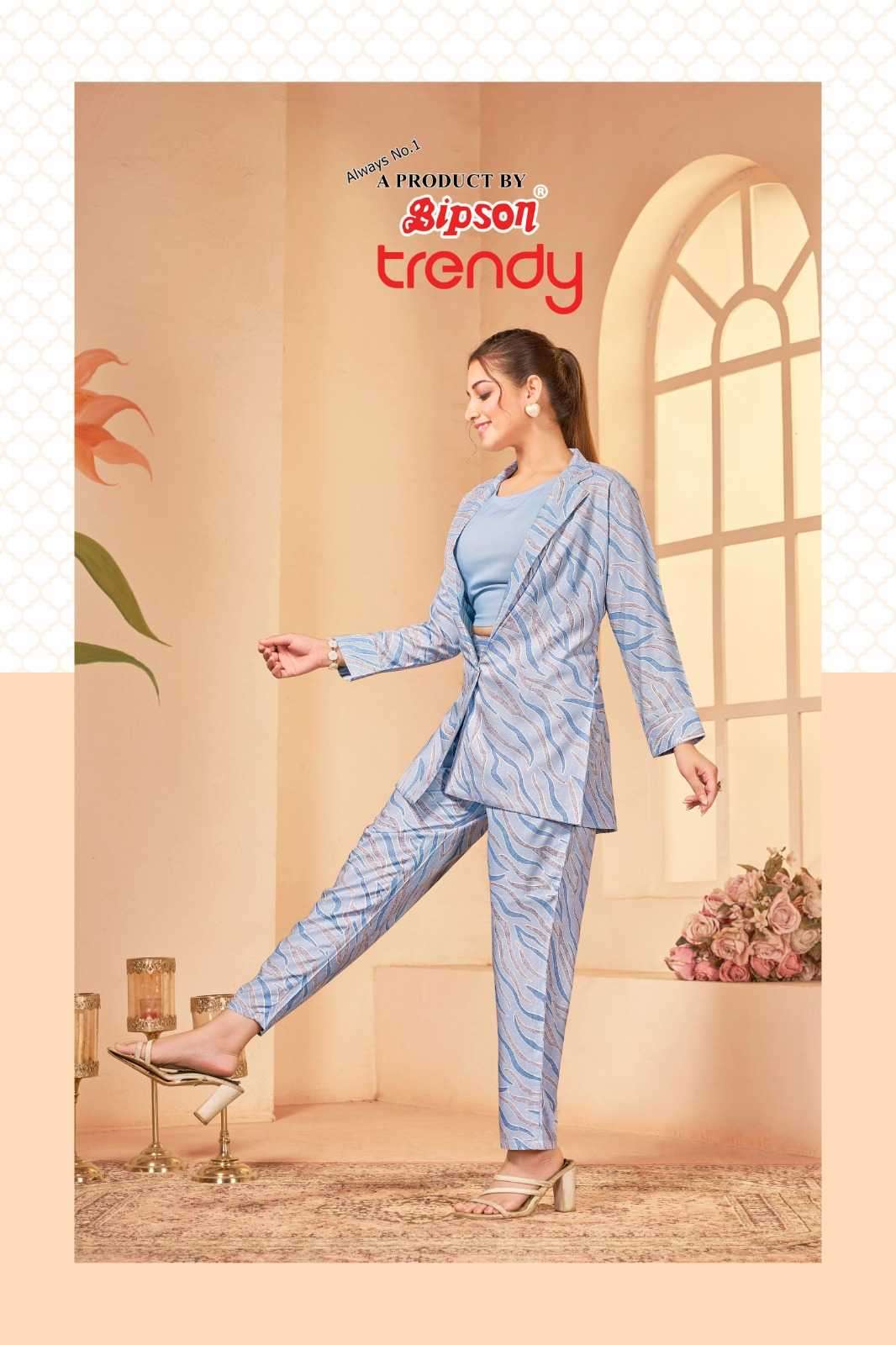 bipson trendy 2363 Pure Rayon Print Premium CORDSET 