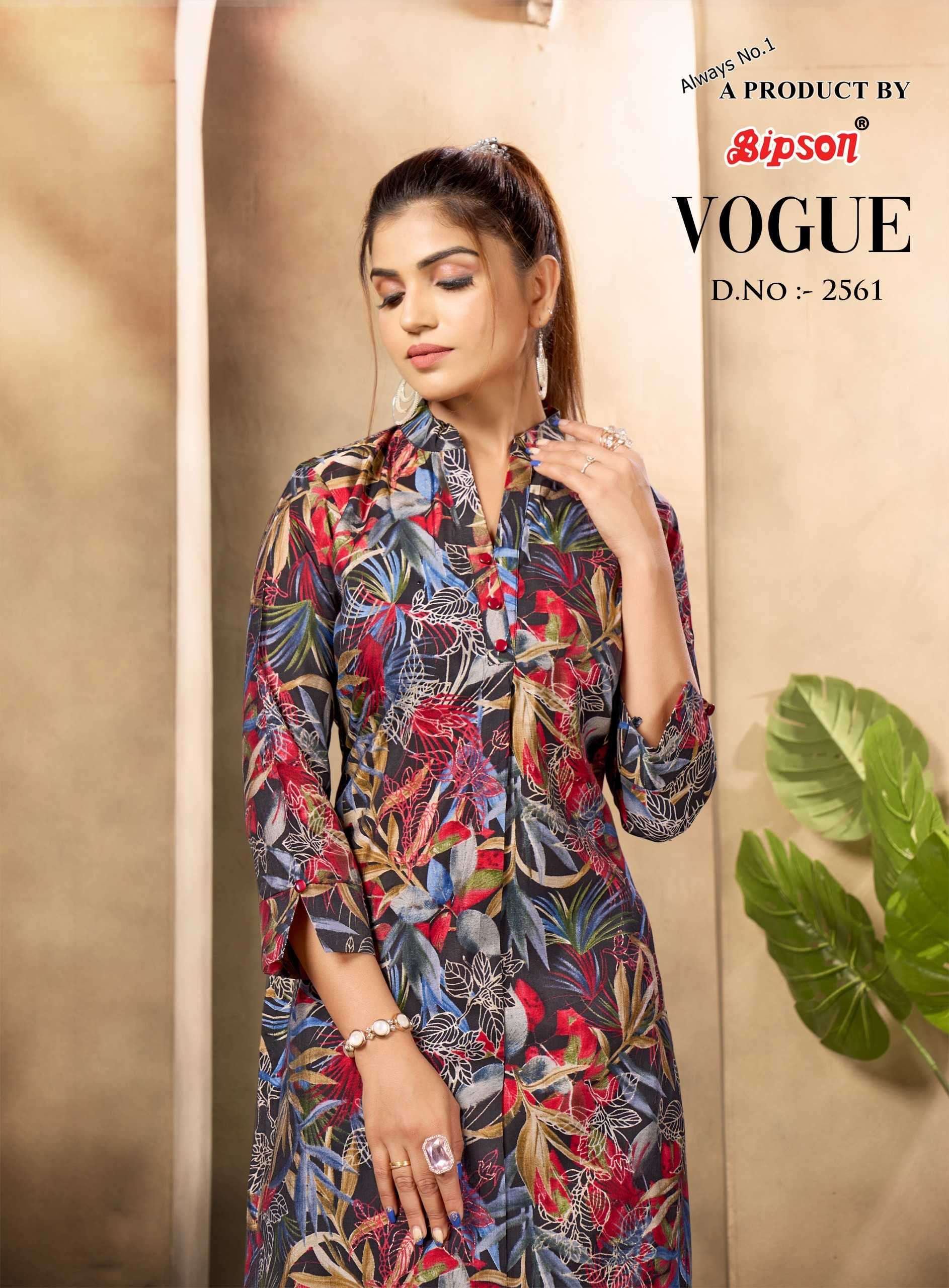 bipson vogue 2561 Pure Modal Chanderi Foil Print Premium CORDSET 