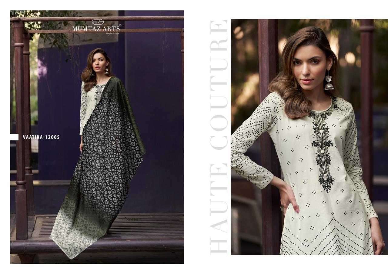 Silver-Rust Cotton Bandhani Dress Material | KaLa Bandhej