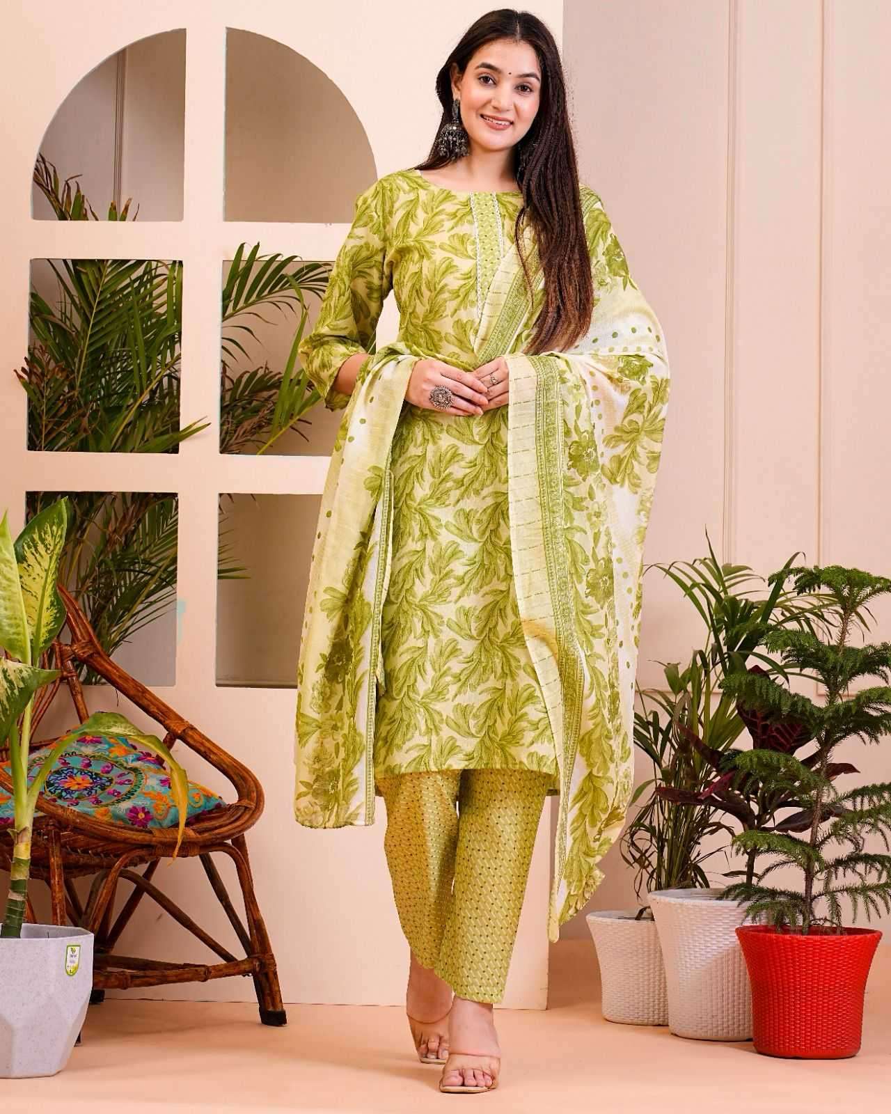 pr heritage slub cotton 3pcs part 2 cotton slub readymade suit 