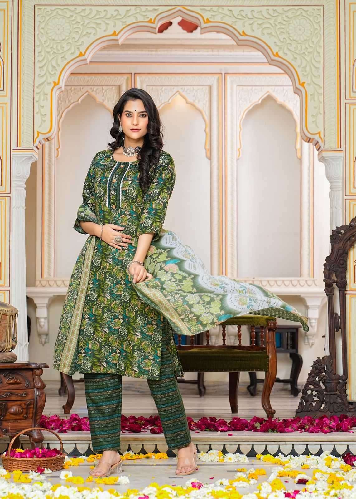 pr heritage slub cotton 3pcs part 2 cotton slub readymade suit 