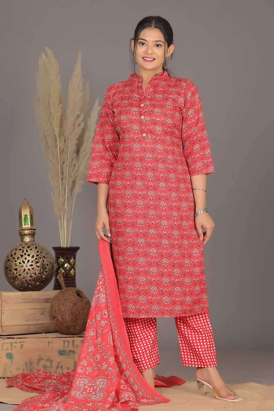 pr heritage slub cotton 3pcs part 2 cotton slub readymade suit 