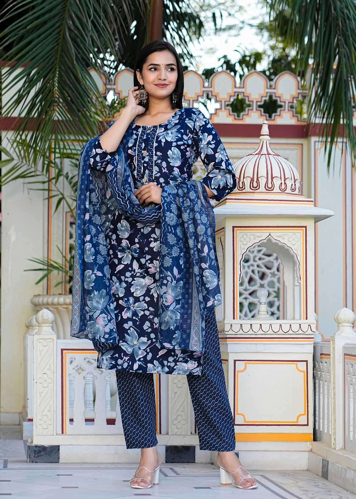 pr heritage slub cotton 3pcs part 2 cotton slub readymade suit 