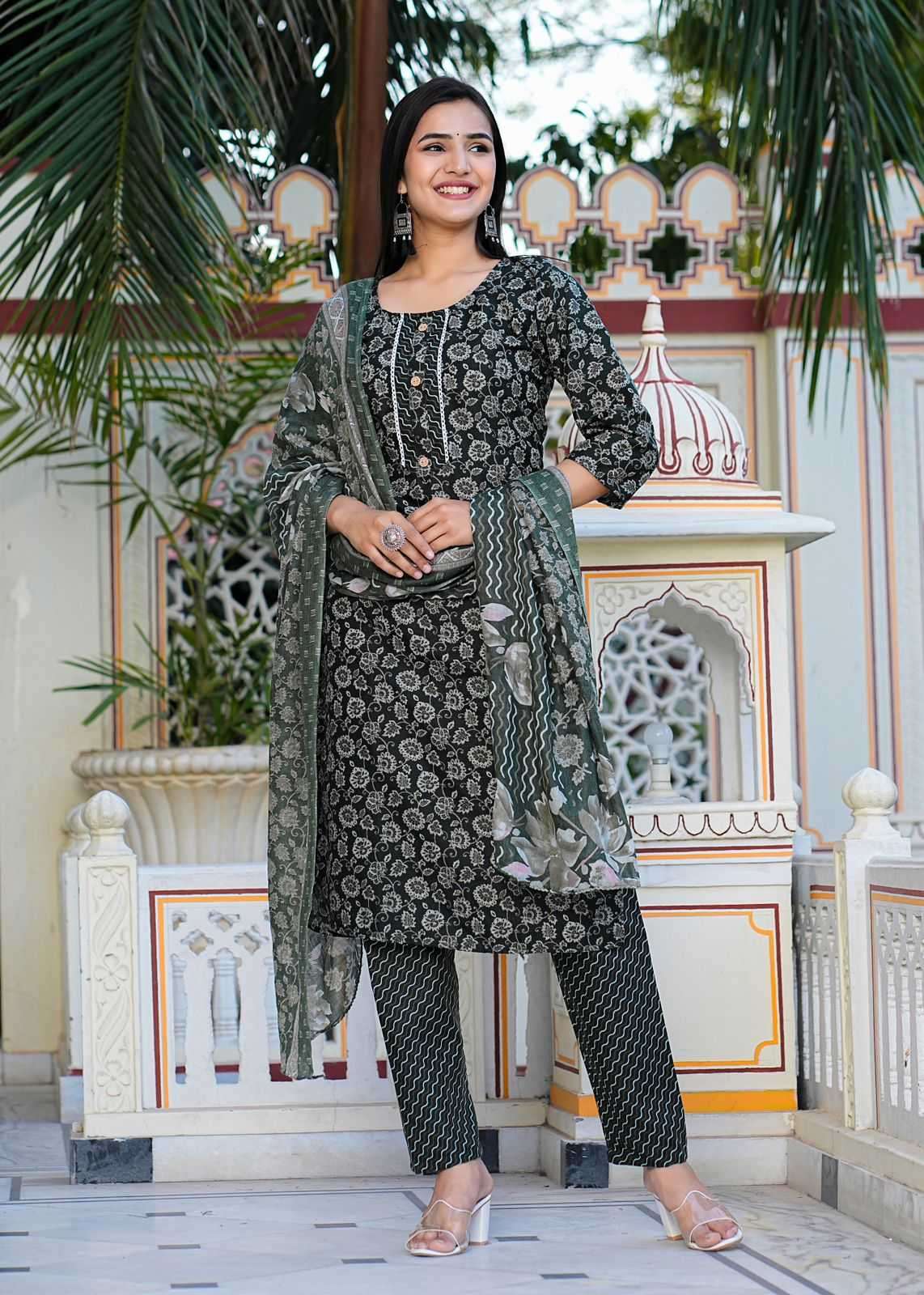 pr heritage slub cotton 3pcs part 2 cotton slub readymade suit 