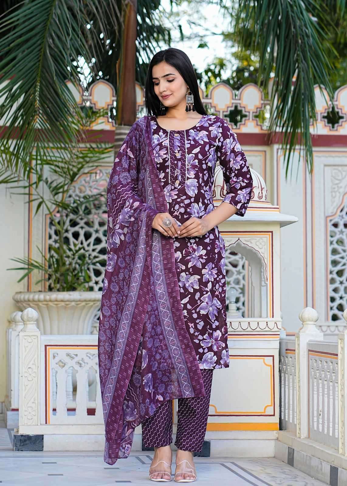 pr heritage slub cotton 3pcs part 2 cotton slub readymade suit 