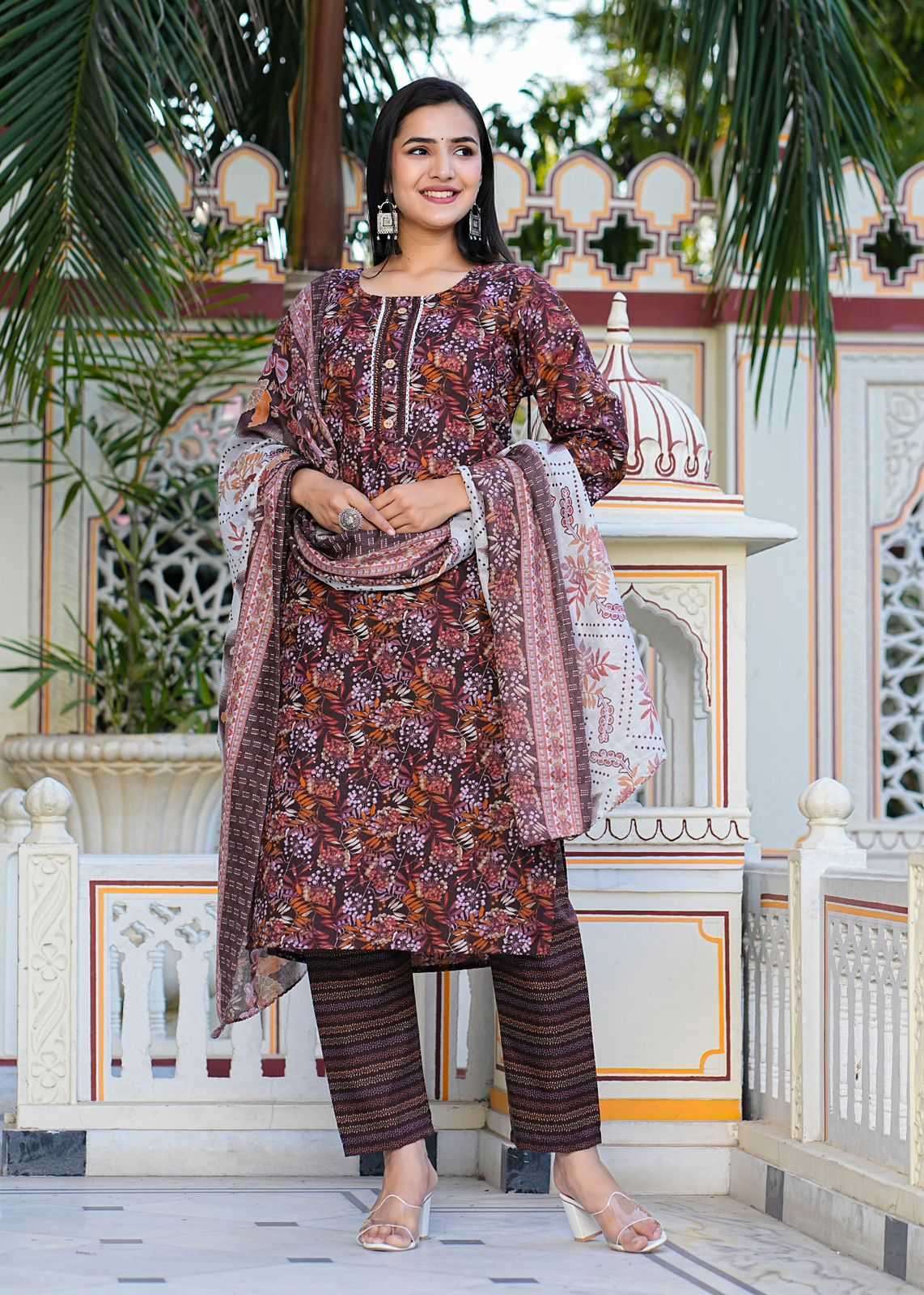 pr heritage slub cotton 3pcs part 2 cotton slub readymade suit 