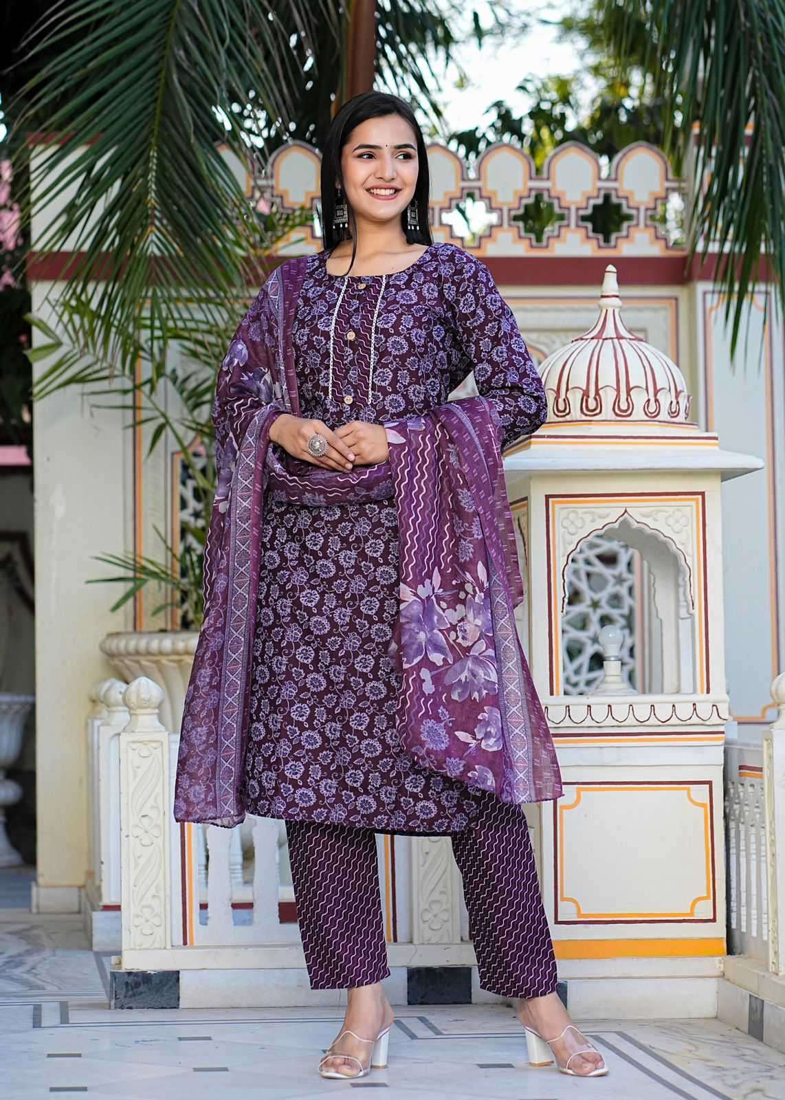 pr heritage slub cotton 3pcs part 2 cotton slub readymade suit 