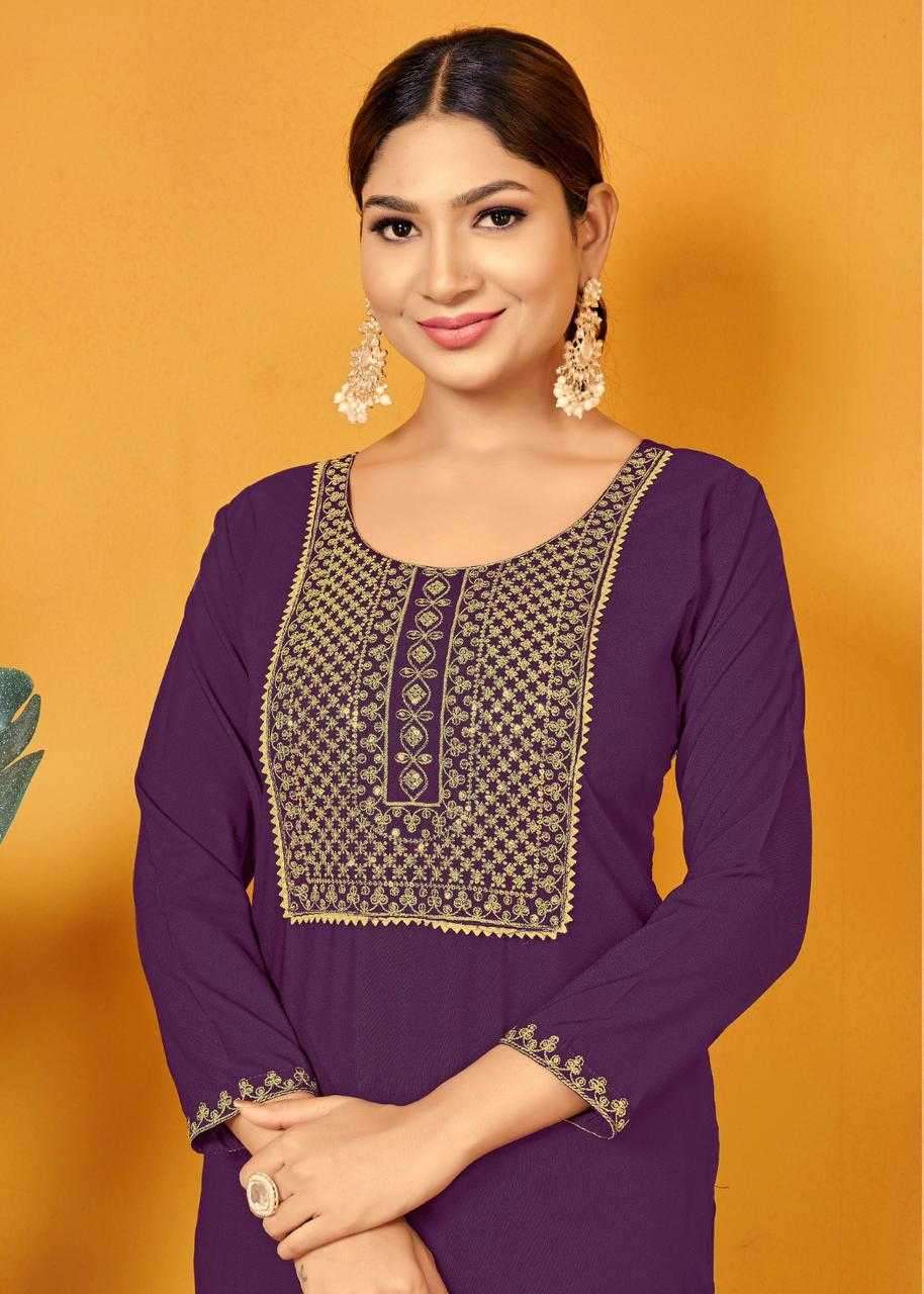 pr popcorn series 1001-1006 malai rayon kurti 