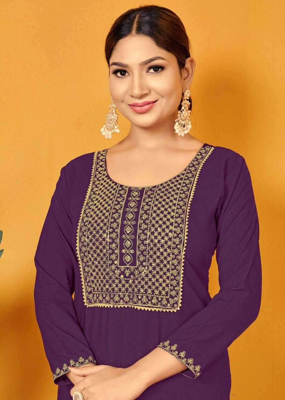 pr popcorn series 1001-1006 malai rayon kurti 