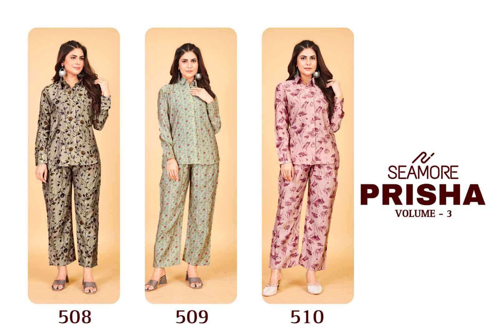 seamore prisha vol 3 series 508-510 Modal Viscose Cords Set 