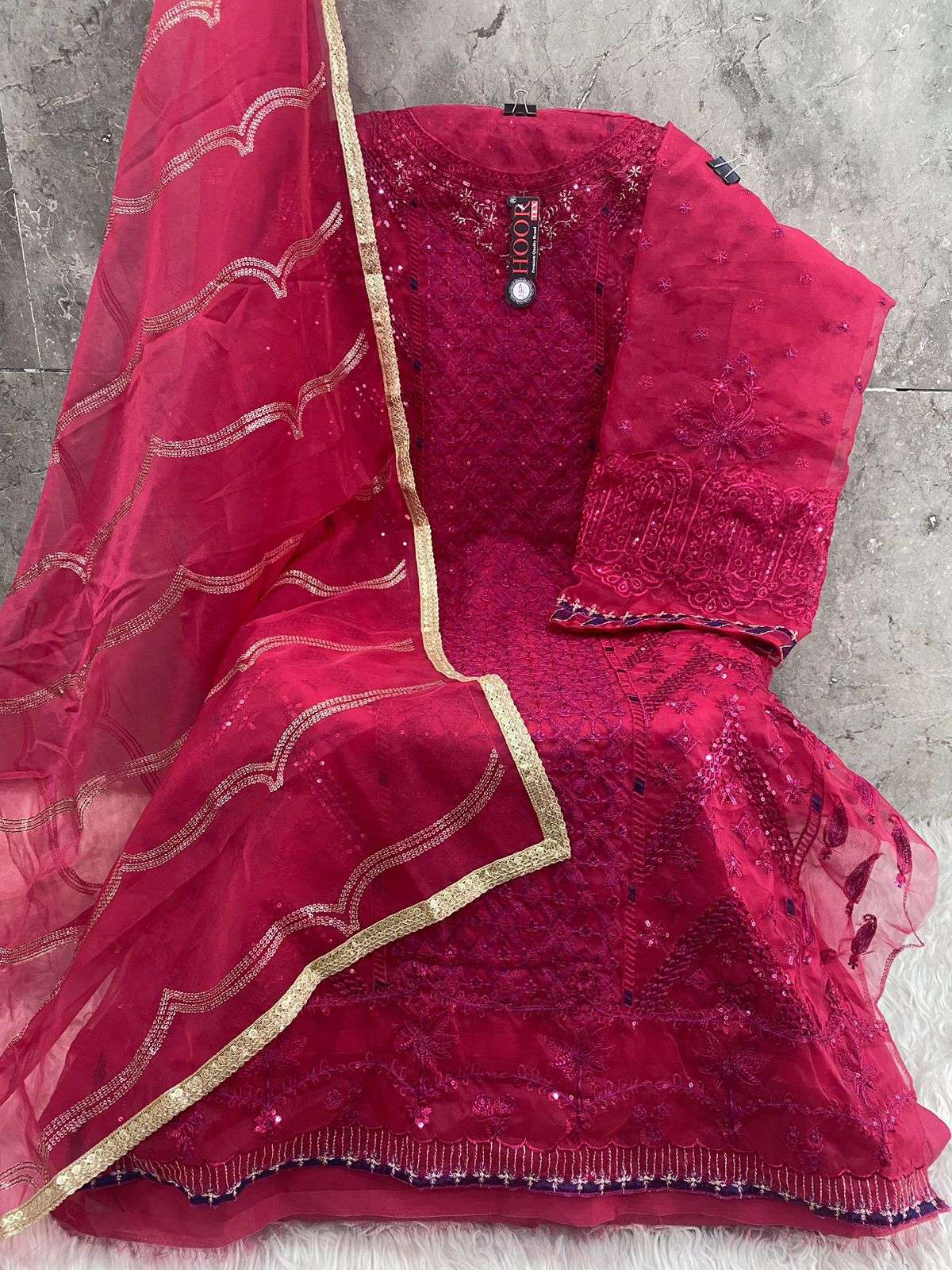 hoor tex OR-32 Heavy Organza suit