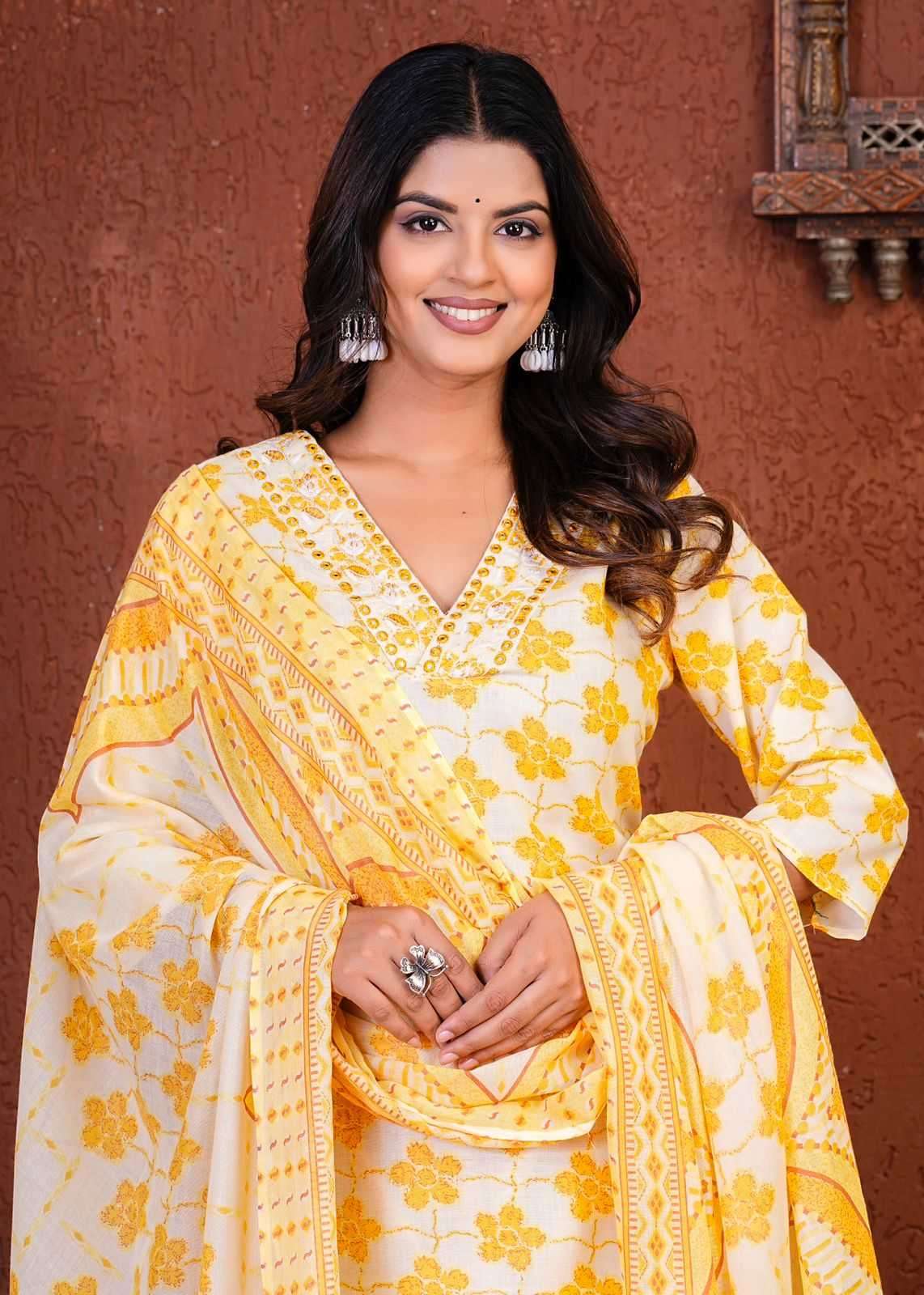 pr heritage cotton 3ps combo set readymade suit