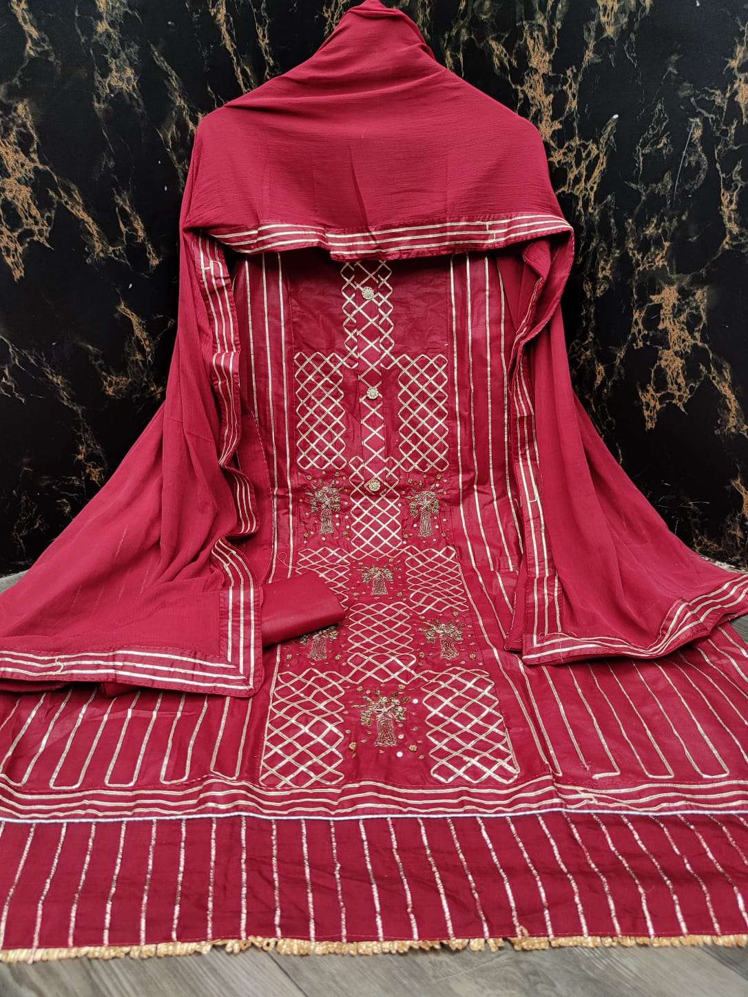 SABYA SAACHI-85 designer cotton non catalogue suit 