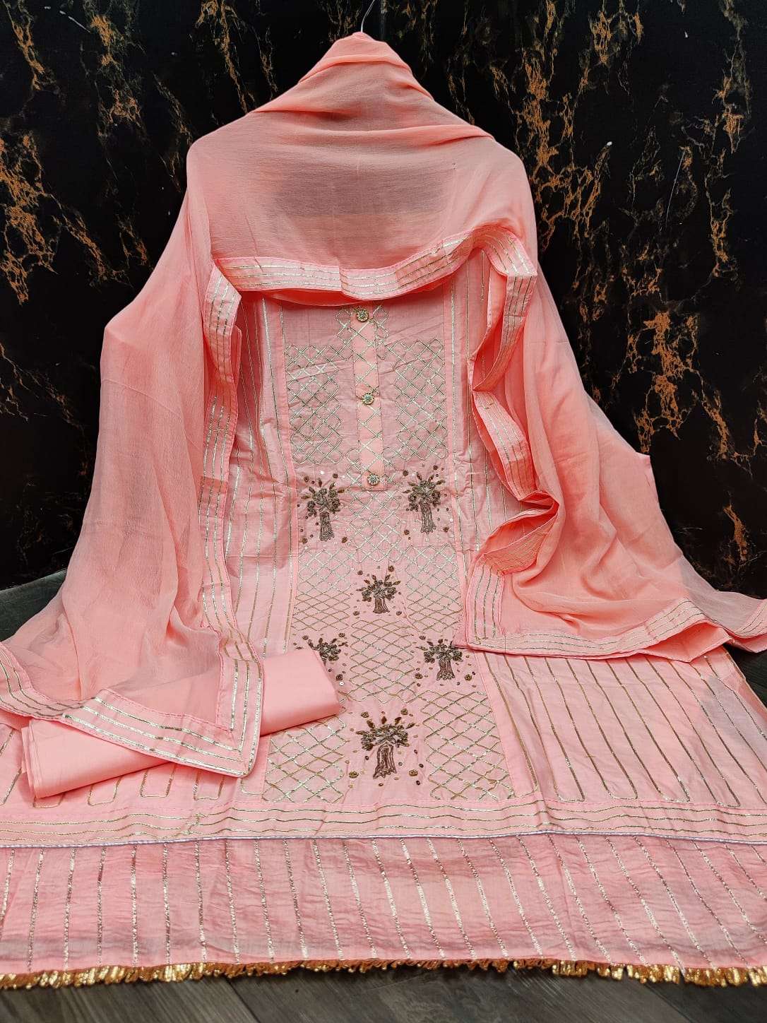 SABYA SAACHI-85 designer cotton non catalogue suit 