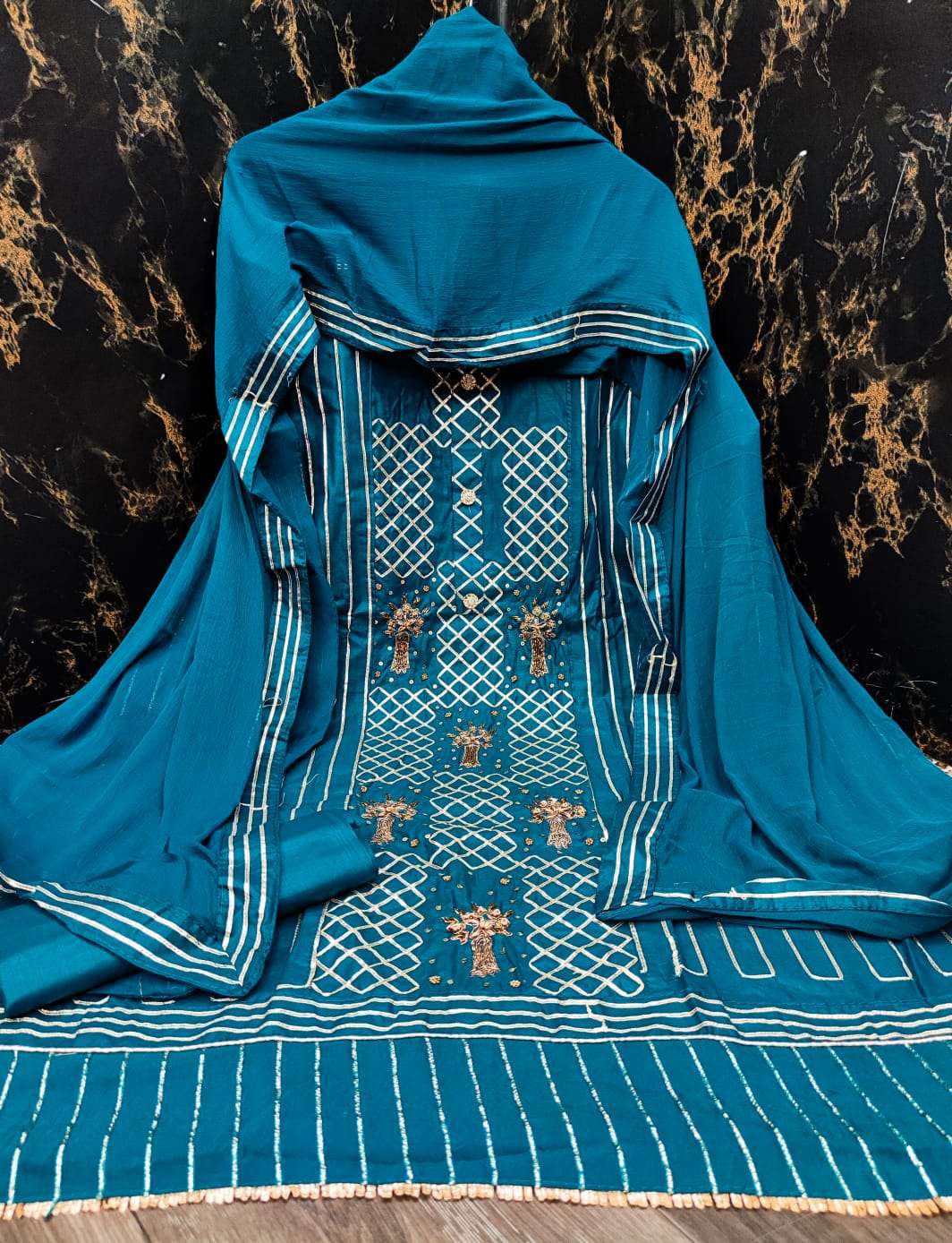 SABYA SAACHI-85 designer cotton non catalogue suit 