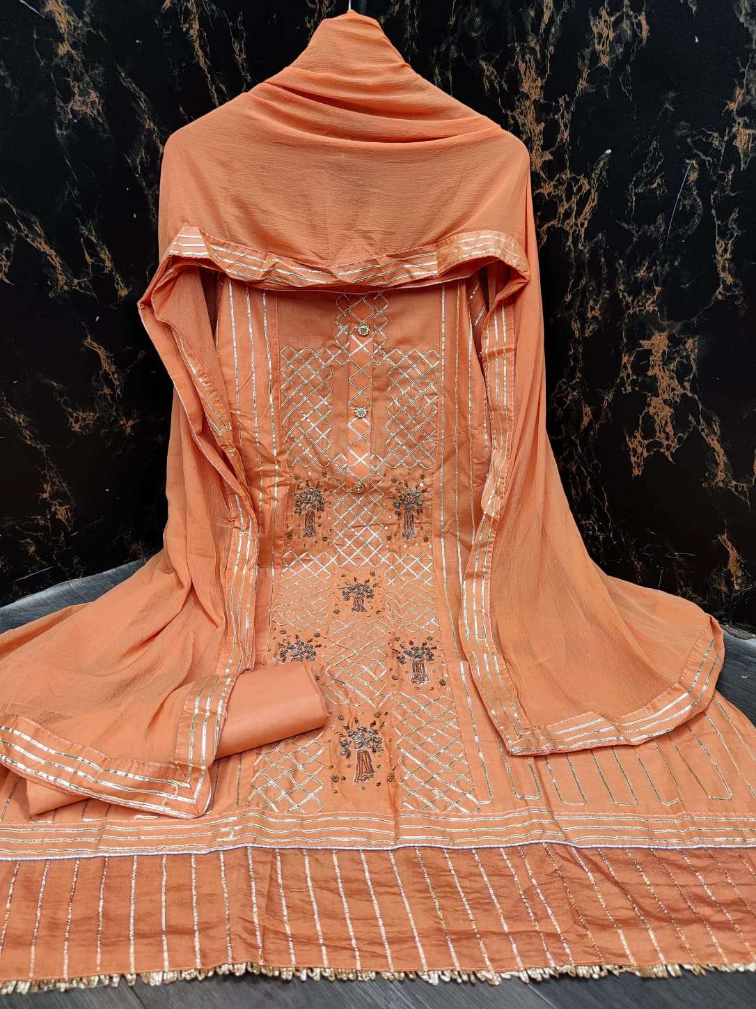 SABYA SAACHI-85 designer cotton non catalogue suit 