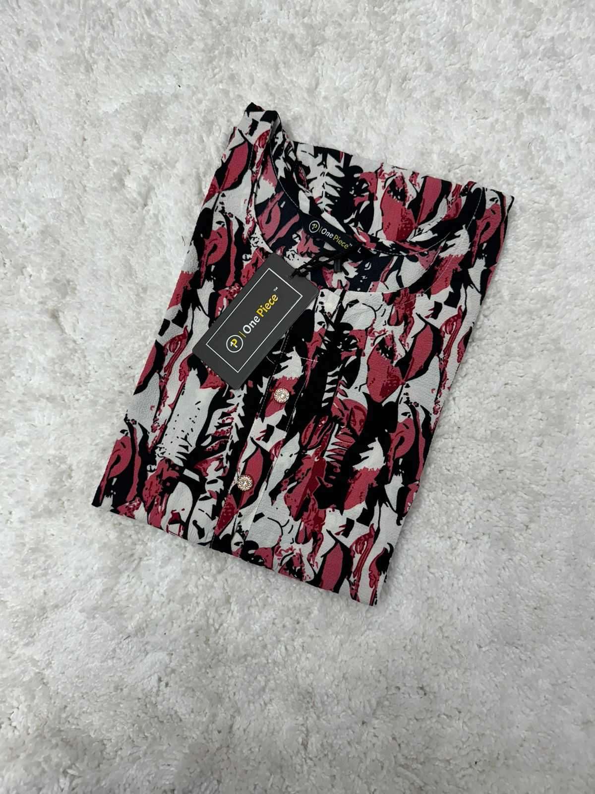 sk4u one piece super hit design popcorn prints full stitch straight cut kurti