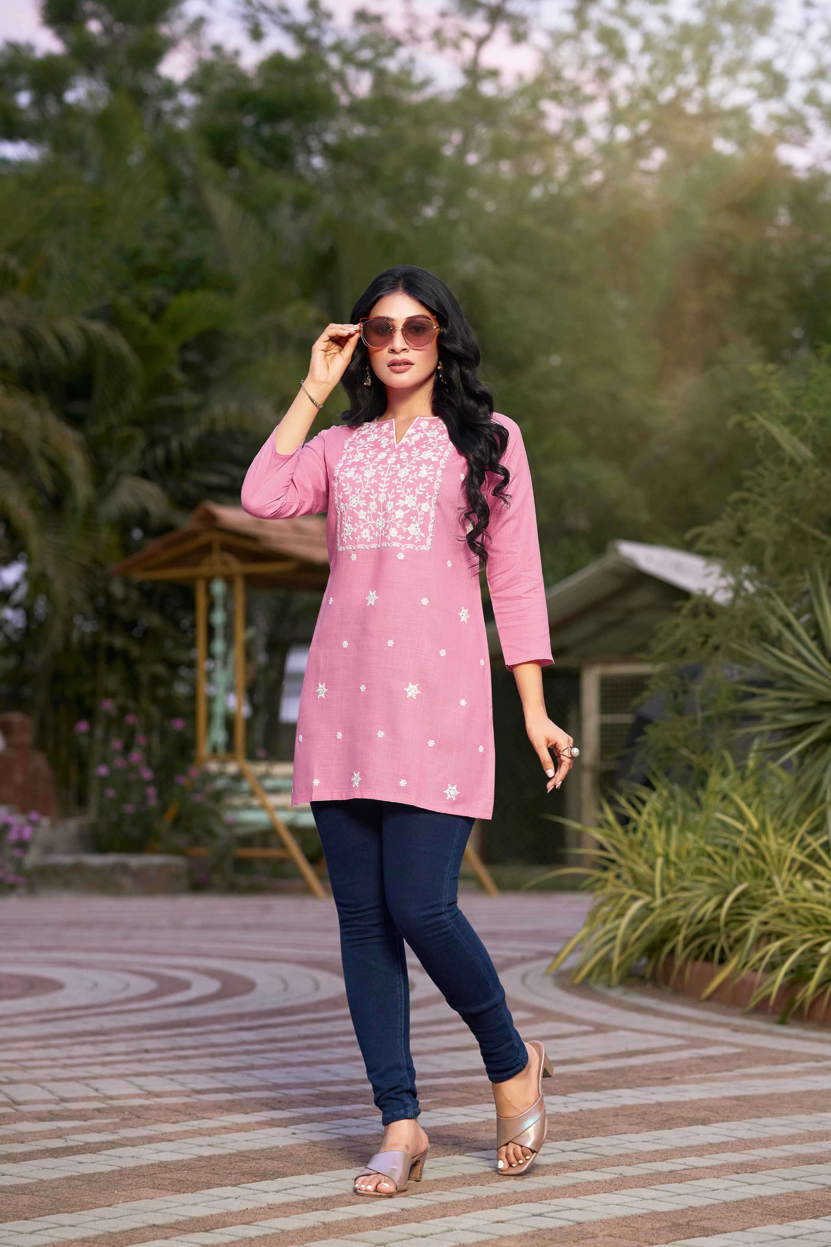tips & tops colors vol 4 series 101-106 Heavy Reyon Slub 16kg kurti