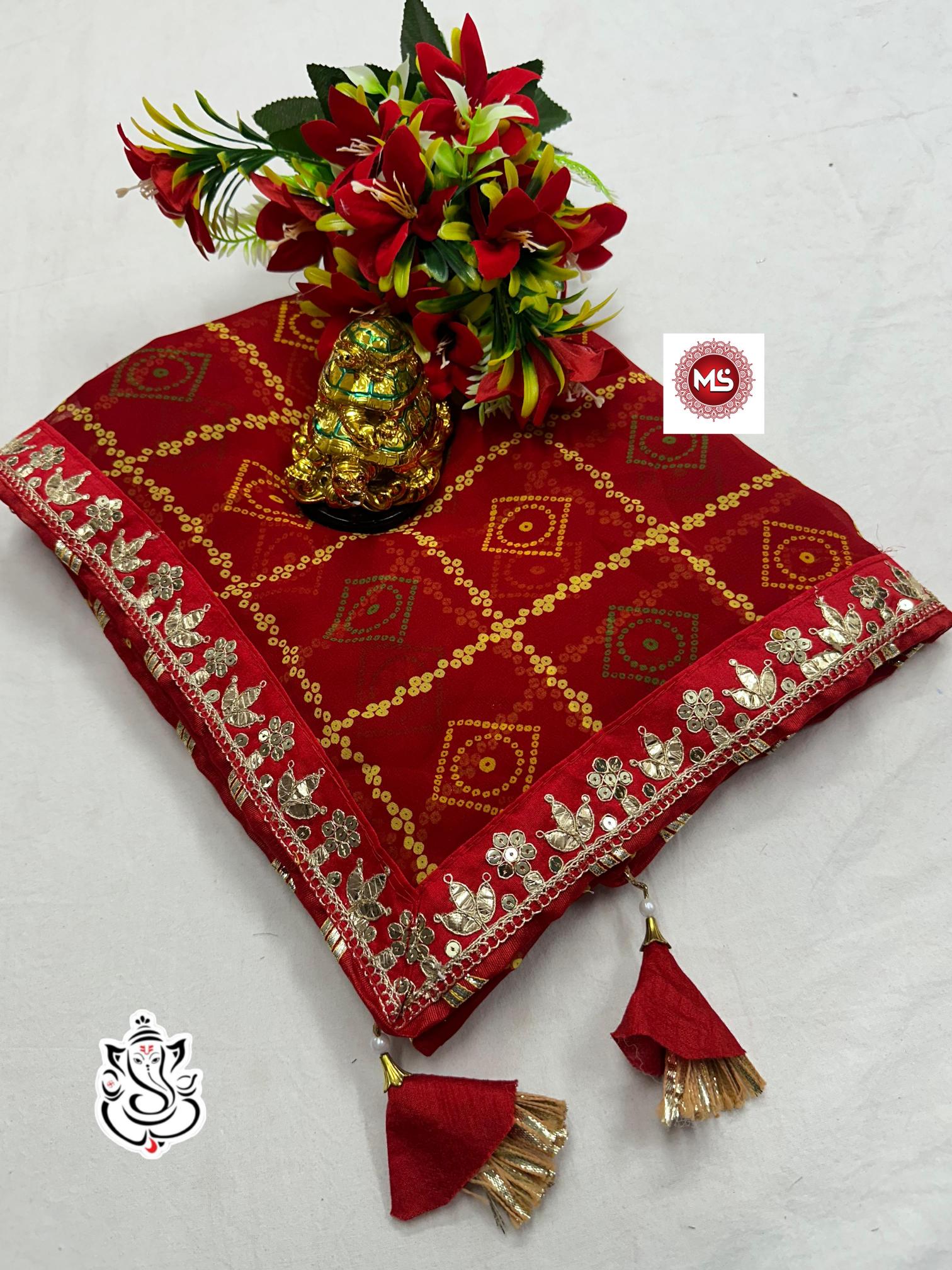 MS BRAND 2824 heavy Georgette original khadi print saree