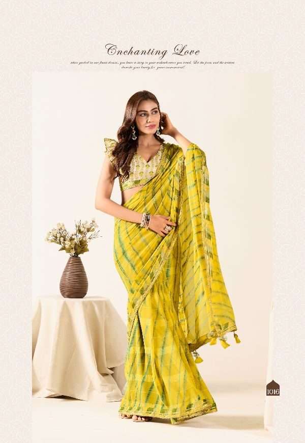 Sr Brand Sadi vol-2 designer Georgette Fancy Weaving saree
