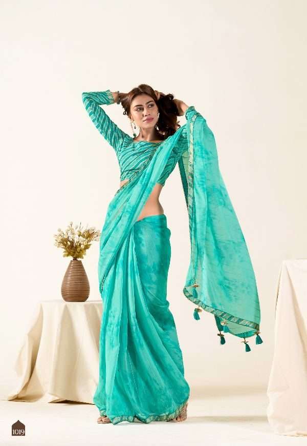 Sr Brand Sadi vol-2 designer Georgette Fancy Weaving saree