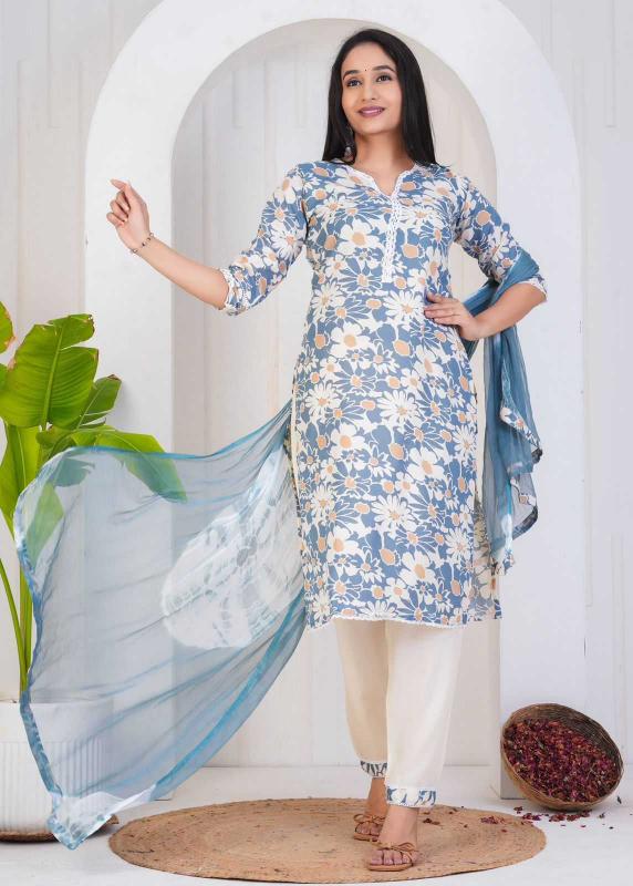 pr heritage Cotton slub wholesale readymade salwar kameez in surat