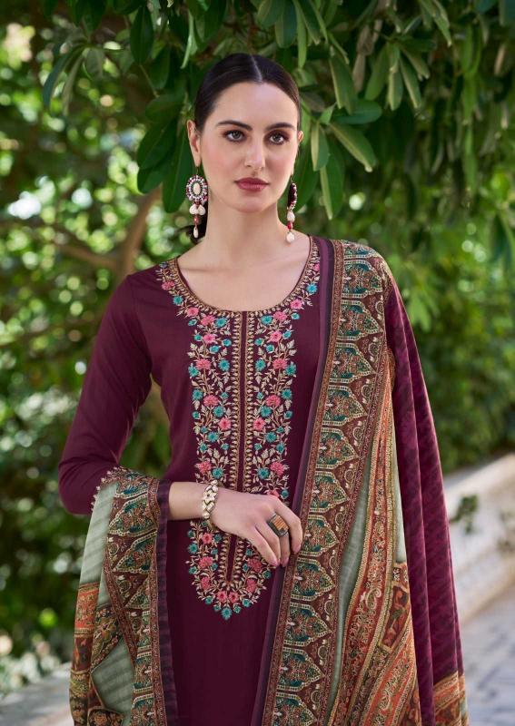 The herimtage shop begum bol 2 rayon viscose suit