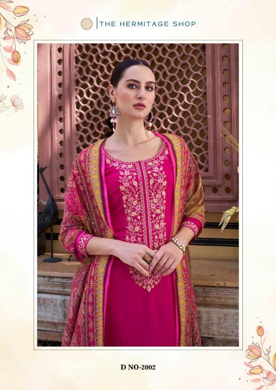 The herimtage shop begum bol 2 rayon viscose suit
