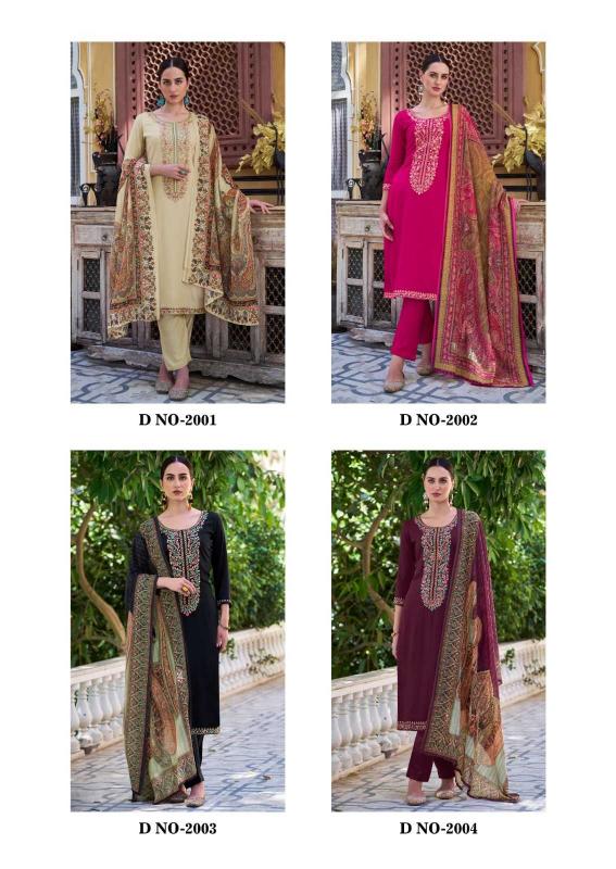 The herimtage shop begum bol 2 rayon viscose suit