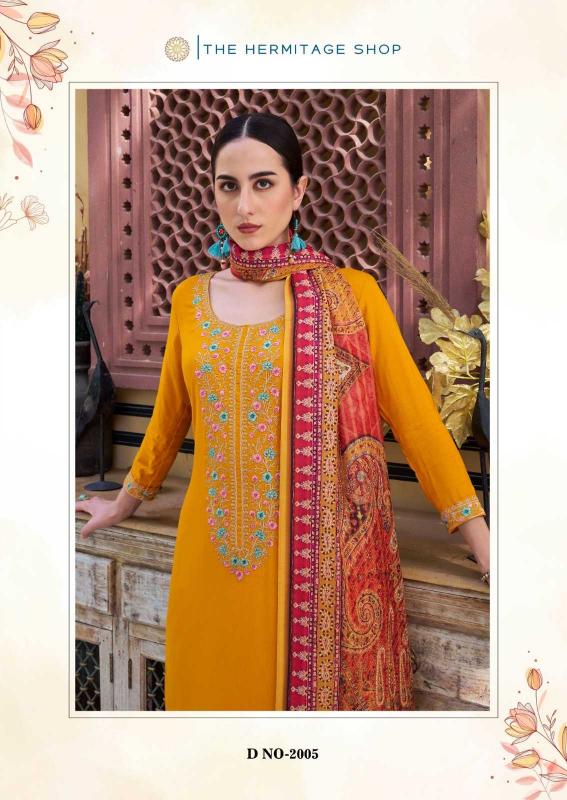 The herimtage shop begum bol 2 rayon viscose suit