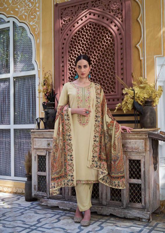 The herimtage shop begum bol 2 rayon viscose suit
