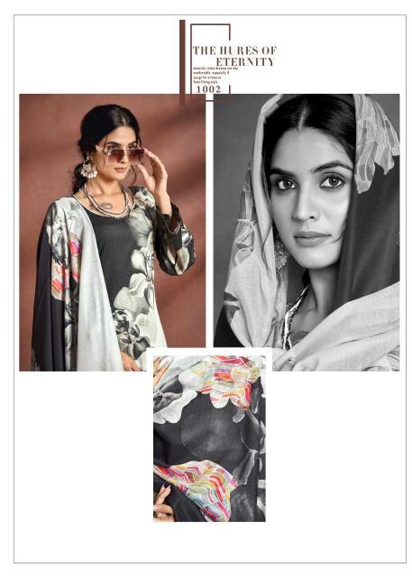 the hermitage tarazuu series 1001-1004 Pure Lawn Cotton suit