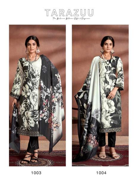 the hermitage tarazuu series 1001-1004 Pure Lawn Cotton suit