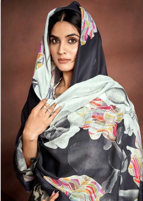 the hermitage tarazuu series 1001-1004 Pure Lawn Cotton suit