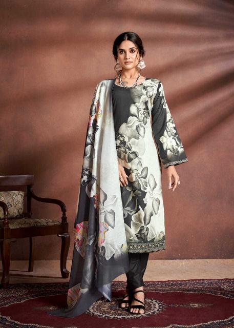 the hermitage tarazuu series 1001-1004 Pure Lawn Cotton suit