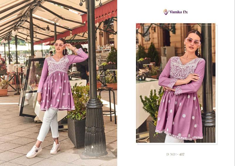 vamika nx ibadat vol 2 series 417-422 HEAVY Reyon Wholesale kurti in Sura