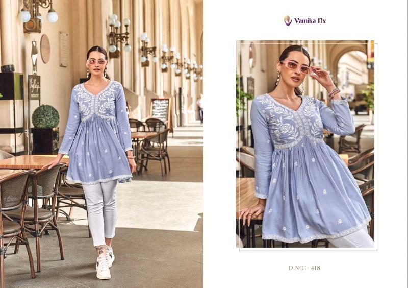 vamika nx ibadat vol 2 series 417-422 HEAVY Reyon Wholesale kurti in Sura