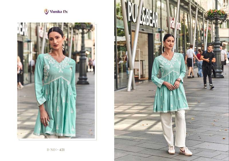 vamika nx ibadat vol 2 series 417-422 HEAVY Reyon Wholesale kurti in Sura
